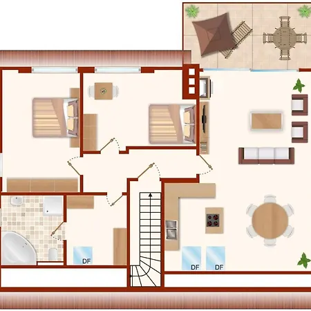 Hohrott 17 Bellevue Ii Апартаменты *